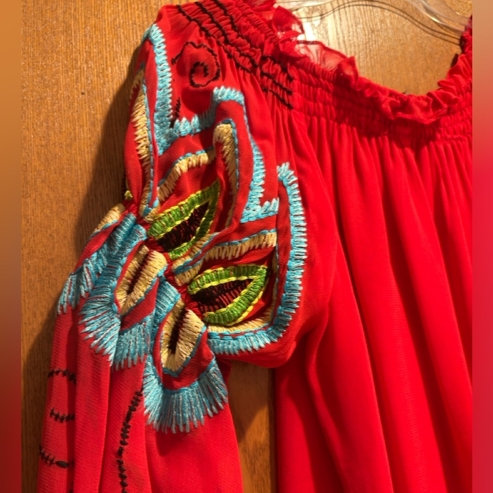Vintage Collection Ribbon Embroidered Tunic - Picture 2 of 4